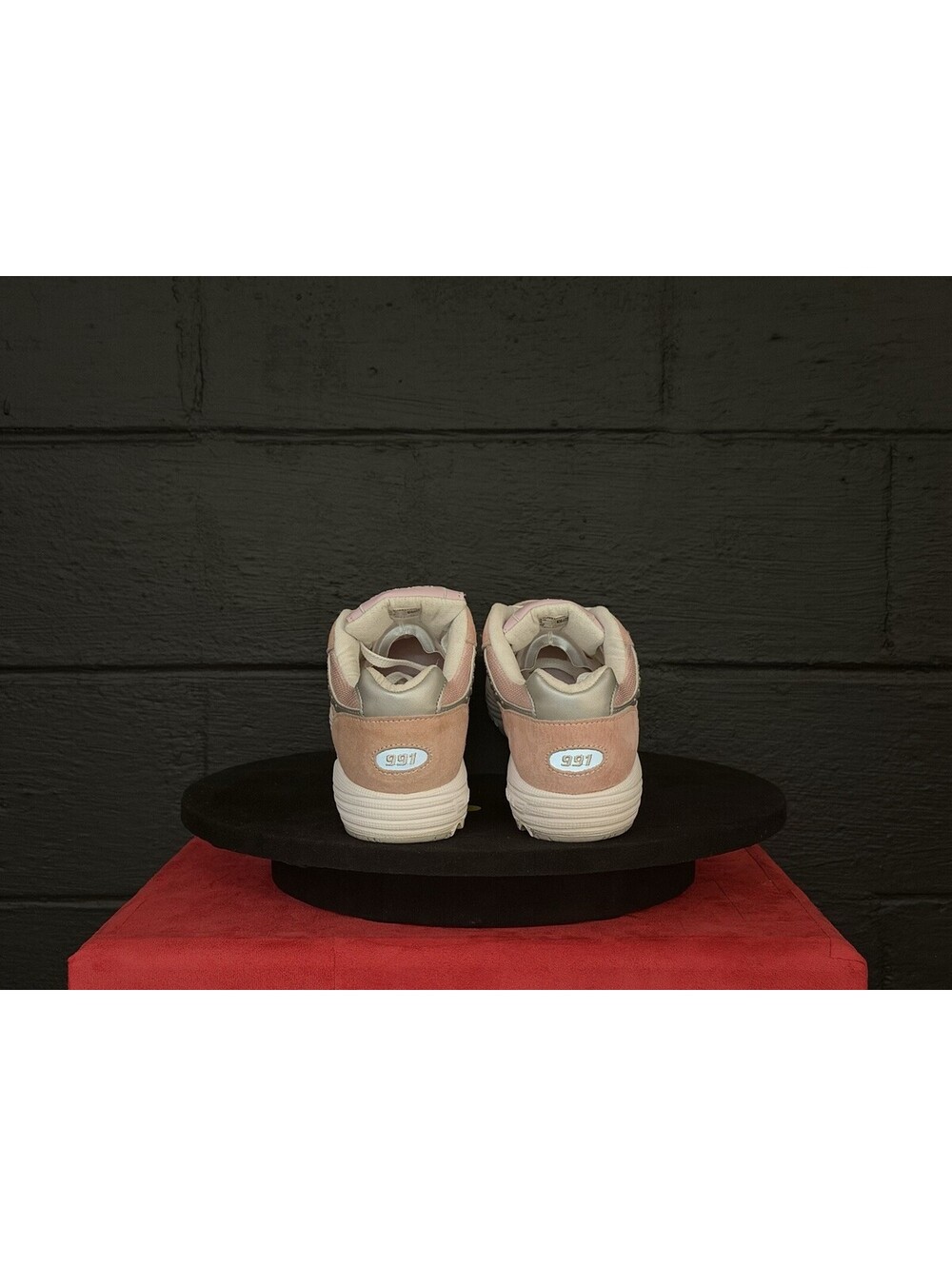 New Balance 991 Pink KJ991PKG Y2K Running Shoes Women 6.5 EU39 DS Rare - Picture 3 of 8